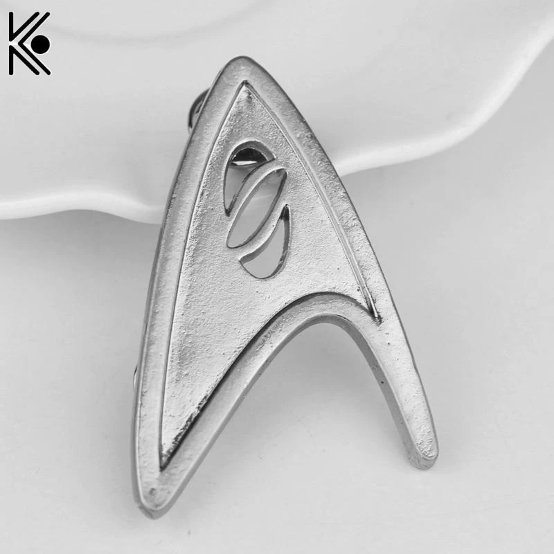 Hot movie Star Trek Into Darkness Silver Plated Badge brooch pins fashion Science Museum Brooches Pins scarfring
Hot movie Star Trek Into Darkness Silver Plated Badge brooch pins fashion Science Museum Brooches Pins scarfring