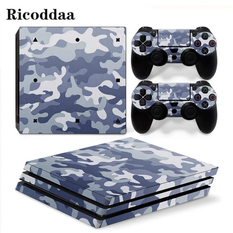 Camouflage Waterproof Viny Decal For PS4 Pro Console+2 Controller Skin Sticker For Sony Playstation 4 Pro Protective Game Decal
Camouflage Waterproof Viny Decal For PS4 Pro Console+2 Controller Skin Sticker For Sony Playstation 4 Pro Protective Game Decal