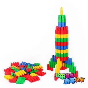 Candice guo! Creative colorful plastic toy bullet blocks baby DIY educational toy children toy G13
Candice guo! Creative colorful plastic toy bullet blocks baby DIY educational toy children toy G13