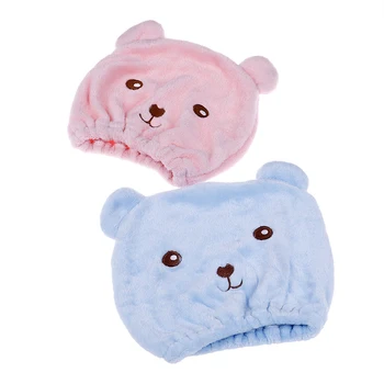 2018 Hot 1pc Cute Bear Shower Cap Hair Wrapped Towels Microfiber Bath Hats Dry Hair Cap Quickly Dry Hair Cap Bath Accessories
2018 Hot 1pc Cute Bear Shower Cap Hair Wrapped Towels Microfiber Bath Hats Dry Hair Cap Quickly Dry Hair Cap Bath Accessories
