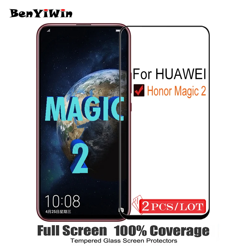2PCS 100% Original Full Cover Tempered Glass for Huawei Honor Magic 2 Screen Protector Protective Glass For TNY AL00 TL00 Film
2PCS 100% Original Full Cover Tempered Glass for Huawei Honor Magic 2 Screen Protector Protective Glass For TNY AL00 TL00 Film