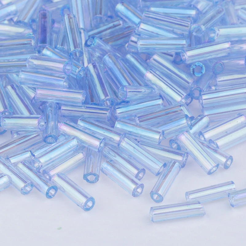 Taidian Matsuno Bugle Beads For Embroidery Wedding Dress Rainbow Color 6mmx1.9mm 20grams/lot About 580 Pieces
Taidian Matsuno Bugle Beads For Embroidery Wedding Dress Rainbow Color 6mmx1.9mm 20grams/lot About 580 Pieces
