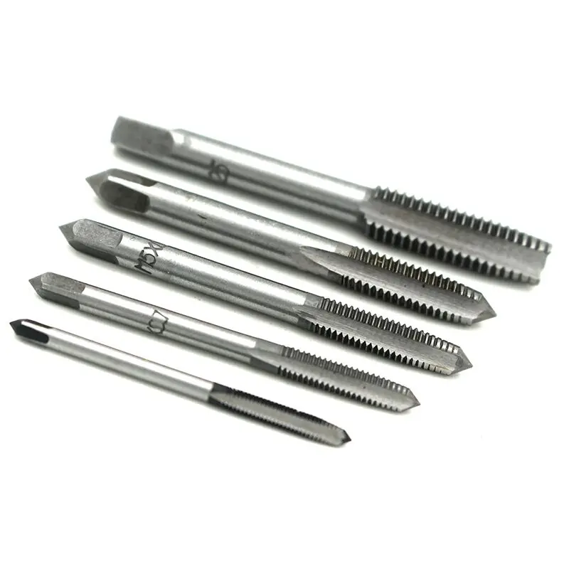 5pcs HSS Screw Thread Tap Drill Metric Plug Tap Drill Hand Tapper Set M3/M4/M5/M6/M8 For Machine Tools Thread Tap Dril
5pcs HSS Screw Thread Tap Drill Metric Plug Tap Drill Hand Tapper Set M3/M4/M5/M6/M8 For Machine Tools Thread Tap Dril