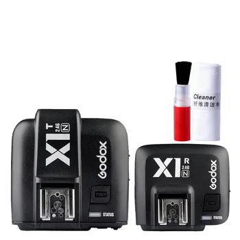 Godox X1N X1T-N Transmitter X1R-N Receiver 32 Channels Wireless LCD 1/8000s HSS TTL Studio Flash Speedlite for Nikon
Godox X1N X1T-N Transmitter X1R-N Receiver 32 Channels Wireless LCD 1/8000s HSS TTL Studio Flash Speedlite for Nikon