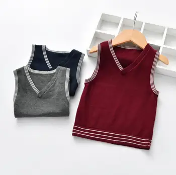 Baby Boy Sweater Waistcoat Baby Girl All Match Vest Infant Autumn Spring Stripe Outfit V-Neck Knitted Clothes for 2-5T
Baby Boy Sweater Waistcoat Baby Girl All Match Vest Infant Autumn Spring Stripe Outfit V-Neck Knitted Clothes for 2-5T