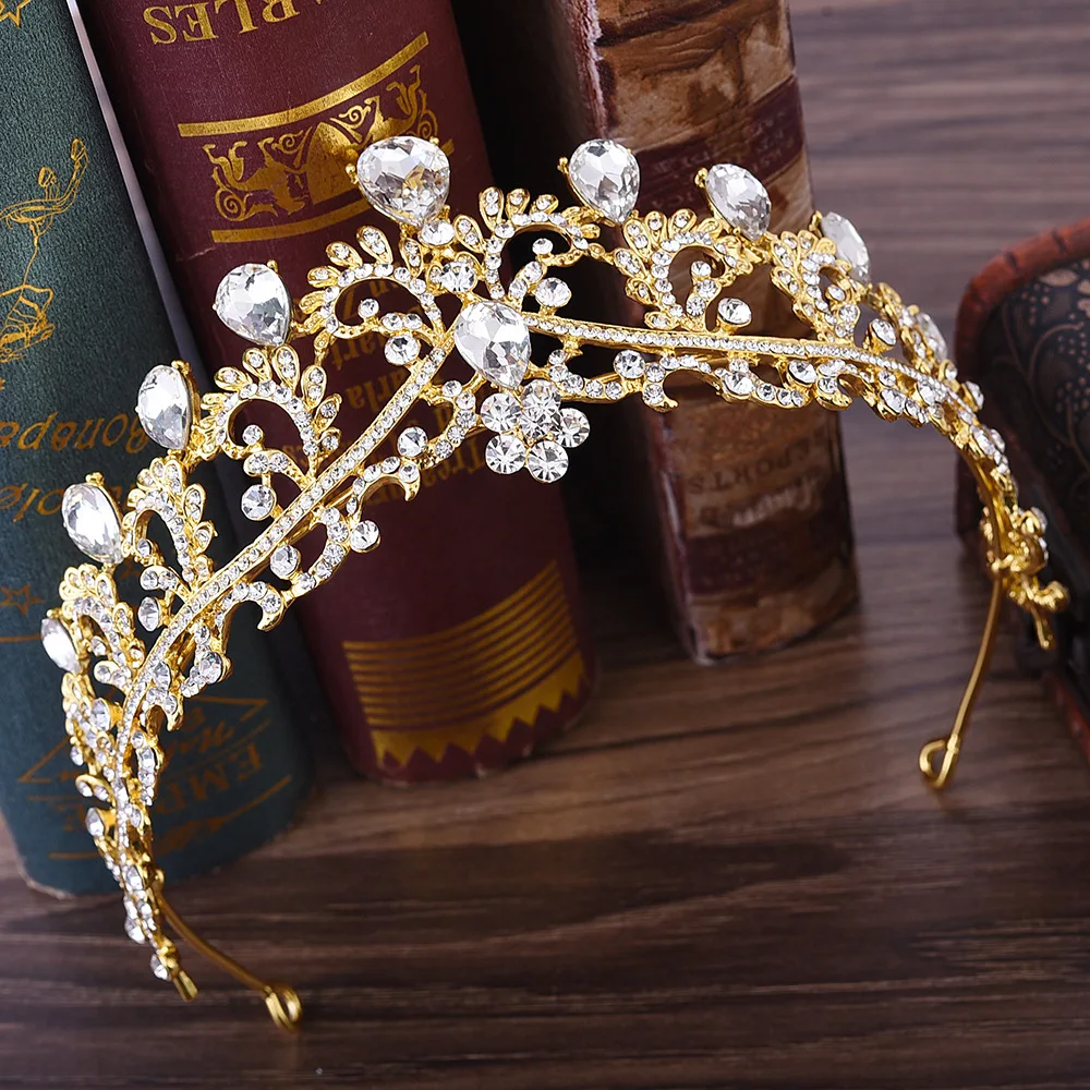 DIEZI Luxury Baroque Bridal Crown For Women Wedding Hair Accessories Blue red White Crowns Tiaras Diadem Headbands Jewelry
DIEZI Luxury Baroque Bridal Crown For Women Wedding Hair Accessories Blue red White Crowns Tiaras Diadem Headbands Jewelry