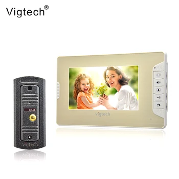 Vigtech7`` video intercom video doorphone speakerphone intercom system white monitor outdoor with waterproof & IR camera
Vigtech7`` video intercom video doorphone speakerphone intercom system white monitor outdoor with waterproof & IR camera