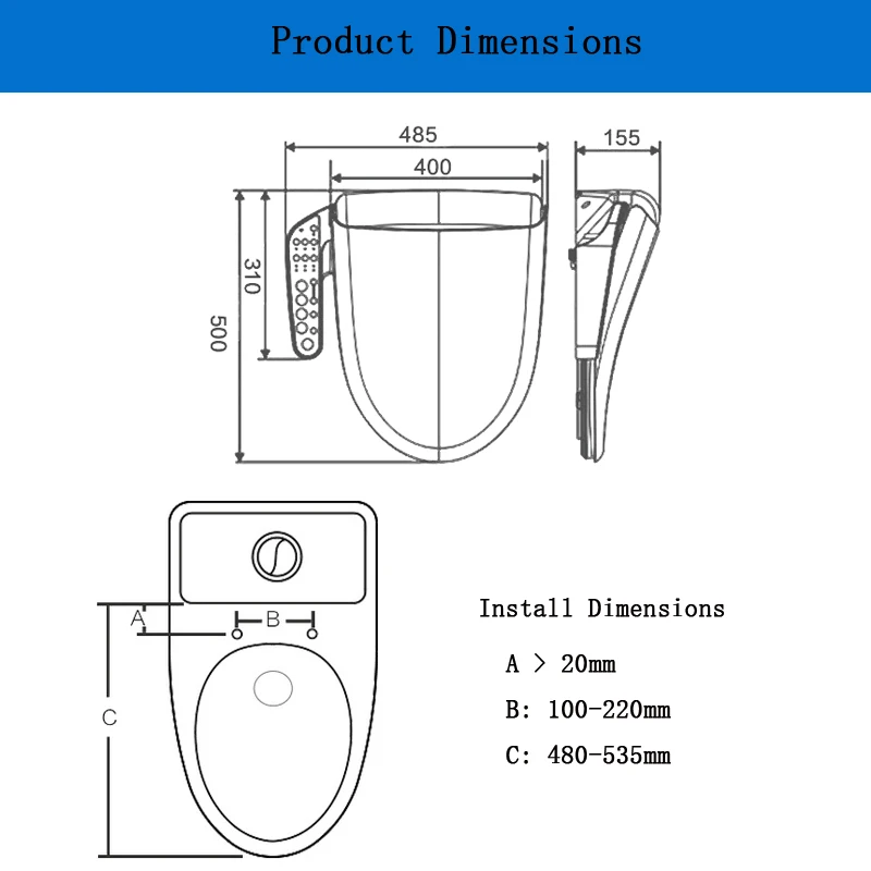 Toilet Seat Bidet