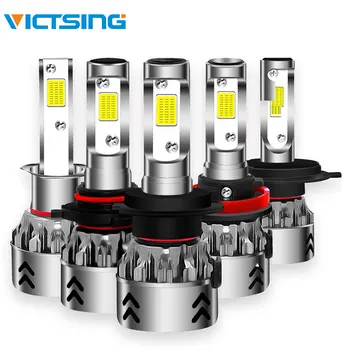 VicTsing 2 Pcs 12V 24V Car Headlight H4 LED H7 H1 H11 HB3 HB4 9005 9006 72W Auto Headlamp 6000K High/Low Integrated Lights Auto
VicTsing 2 Pcs 12V 24V Car Headlight H4 LED H7 H1 H11 HB3 HB4 9005 9006 72W Auto Headlamp 6000K High/Low Integrated Lights Auto