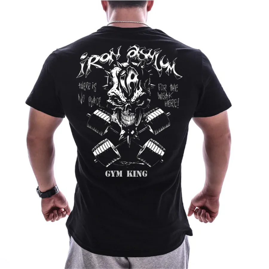2019 New Men's Fashion T Shirt Men brand Top Summer Fitness Bodybuilding Clothes Muscle Male Shirts Cotton Slim Fit Tees
2019 New Men's Fashion T Shirt Men brand Top Summer Fitness Bodybuilding Clothes Muscle Male Shirts Cotton Slim Fit Tees