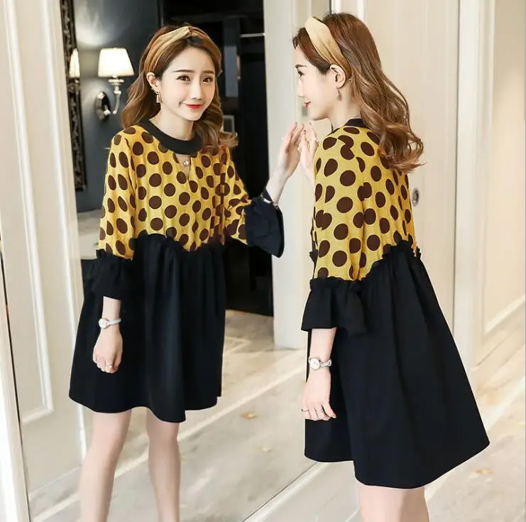 2018 New Arrive Summer Maternity Dress Woman Cute Dot Large Size Dresses MD-00136
2018 New Arrive Summer Maternity Dress Woman Cute Dot Large Size Dresses MD-00136