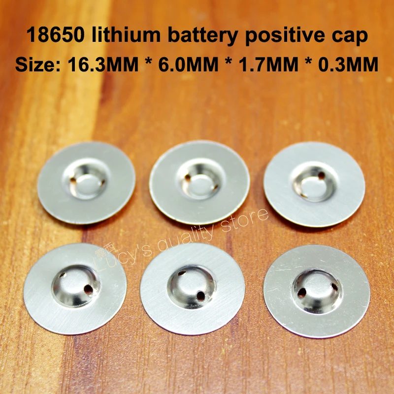 50pcs/lot 18650 lithium battery positive spot welding tip cap Disassemble 18650/18500/18350 lithium battery accessory
50pcs/lot 18650 lithium battery positive spot welding tip cap Disassemble 18650/18500/18350 lithium battery accessory