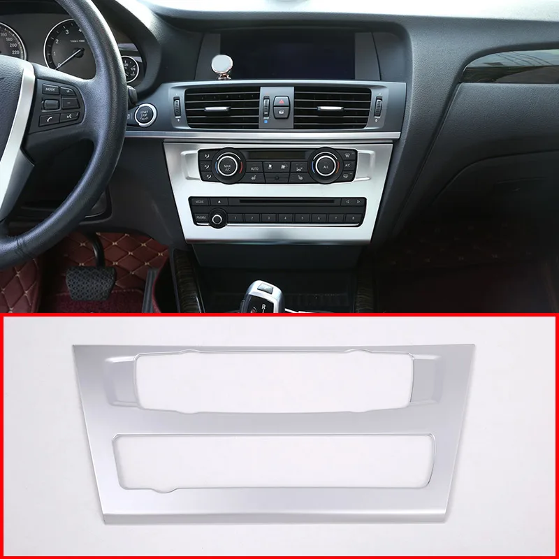 For BMW X3 F25 2011-2017/X4 F26 2014-17 Car-styling ABS Matte Chrome Center CD Panel Cover Trim Accessories 3D Stickers 1 pc
For BMW X3 F25 2011-2017/X4 F26 2014-17 Car-styling ABS Matte Chrome Center CD Panel Cover Trim Accessories 3D Stickers 1 pc