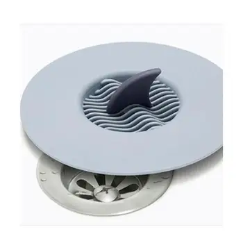 Shark Silicone Drain Stopper Bathroom Sink Water Hair Catcher Kitchen Basin Floor Drain Protector Antiblocking Strainer
Shark Silicone Drain Stopper Bathroom Sink Water Hair Catcher Kitchen Basin Floor Drain Protector Antiblocking Strainer