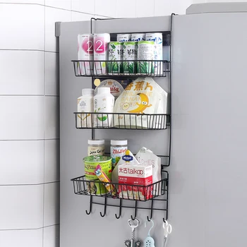 Iron storage basket kitchen refrigerator side rack wall mounted dormitory bedside hanging basket storage shelf mx7161641
Iron storage basket kitchen refrigerator side rack wall mounted dormitory bedside hanging basket storage shelf mx7161641