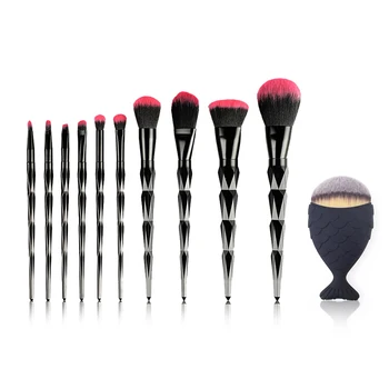 10/11Pcs Black Diamond Makeup Brushes Sets Kits Professional Eye Make Up Eyeliner Brush Set Rose Gold Makeup Brushes
10/11Pcs Black Diamond Makeup Brushes Sets Kits Professional Eye Make Up Eyeliner Brush Set Rose Gold Makeup Brushes