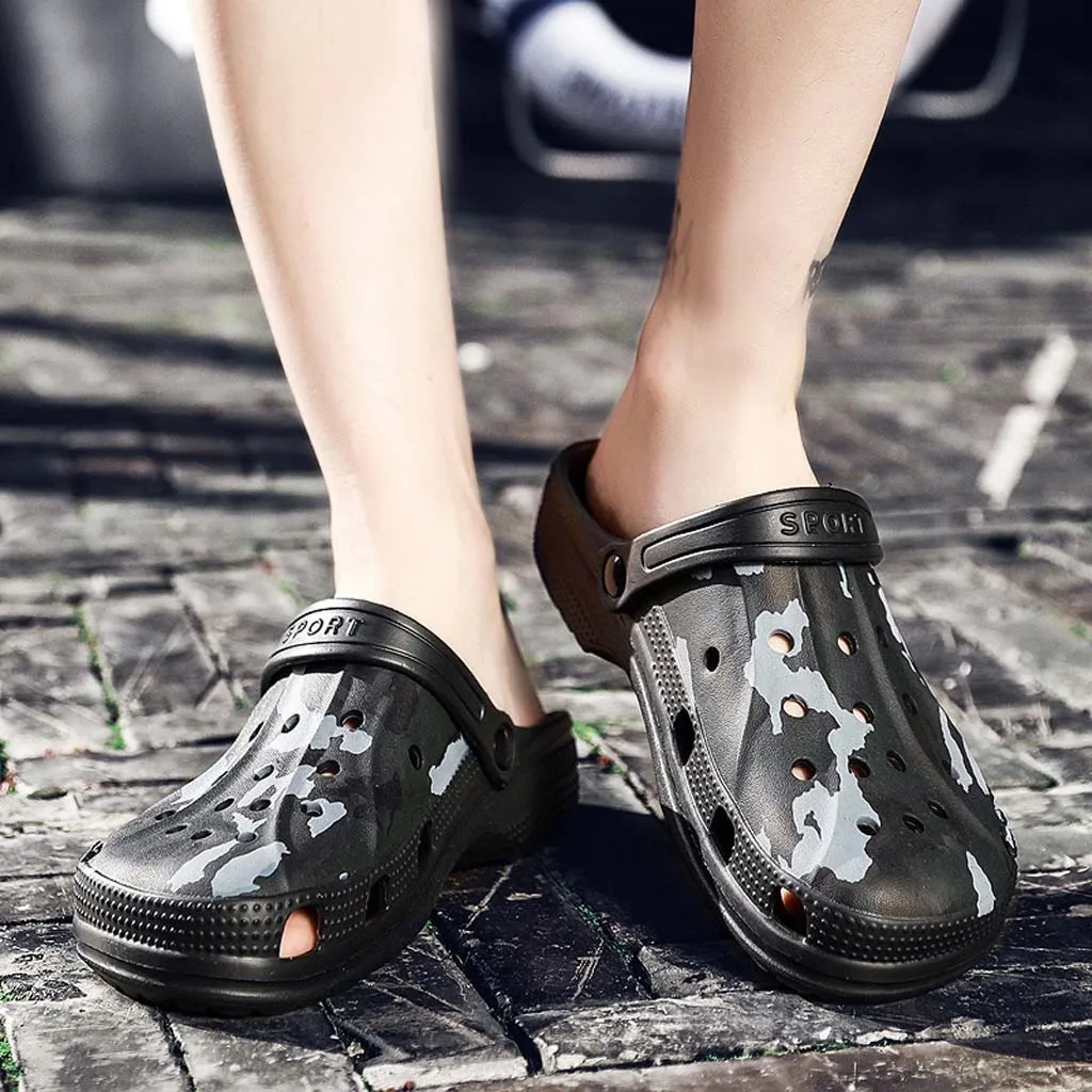 men beach sandals Hole Shoes Sandals Breathable Casual Outdoor Non-Slip mens sandal Slipper zapatillas hombre Dropshipping #G
men beach sandals Hole Shoes Sandals Breathable Casual Outdoor Non-Slip mens sandal Slipper zapatillas hombre Dropshipping #G