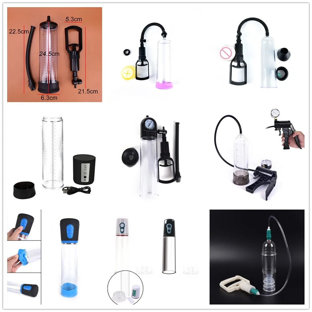 Вакуумная помпа Penis Enlarger  купить со скидкой в секс шопе  Вакуумные помпы  Мужские помпы