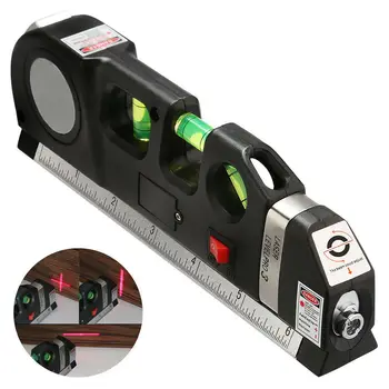 Laser Level Horizon Vertical Measure Aligner Standard and Metric Rulers Multipurpose Measure Level Laser Black gift
Laser Level Horizon Vertical Measure Aligner Standard and Metric Rulers Multipurpose Measure Level Laser Black gift