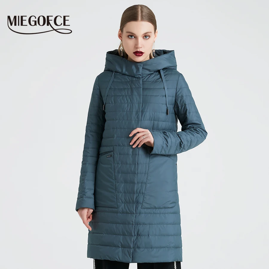 MIEGOFCE 2019 Spring And Autumn Women's Coat Windproof Hooded Women's Trench Simple Thin Spring Women's Jacket New Design
MIEGOFCE 2019 Spring And Autumn Women's Coat Windproof Hooded Women's Trench Simple Thin Spring Women's Jacket New Design