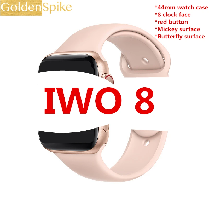 GOLDENSPIKE IWO 8 Bluetooth Smart Watch Red Button Watch Series 4 With Heart Rate ECG Pedometer For Apple iOS Android Phone
GOLDENSPIKE IWO 8 Bluetooth Smart Watch Red Button Watch Series 4 With Heart Rate ECG Pedometer For Apple iOS Android Phone
