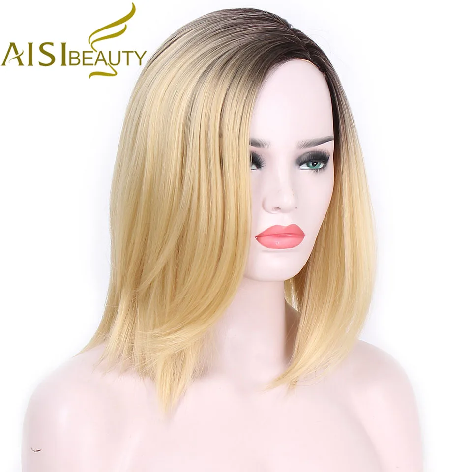 AISI BEAUTY Short Blonde Ombre Straight Synthetic Wigs for Women Cosplay wigs 13 Colors Hair Free Shipping shoulder length
AISI BEAUTY Short Blonde Ombre Straight Synthetic Wigs for Women Cosplay wigs 13 Colors Hair Free Shipping shoulder length