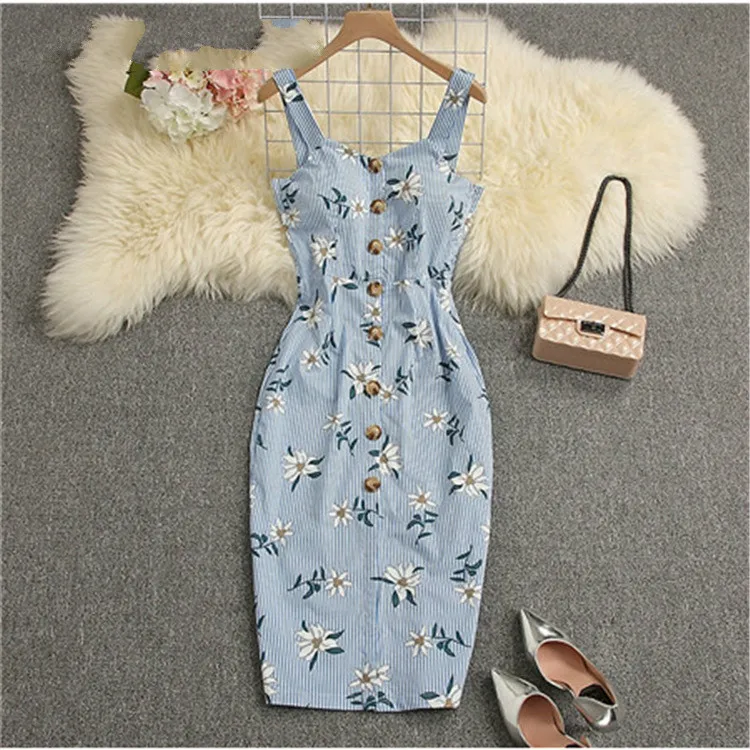 2019 Summer Women Padded Tank Dress Single Breasted Middle Slit Ladies High Waist Step Dress Vocational Casual Dress Clothing
2019 Summer Women Padded Tank Dress Single Breasted Middle Slit Ladies High Waist Step Dress Vocational Casual Dress Clothing