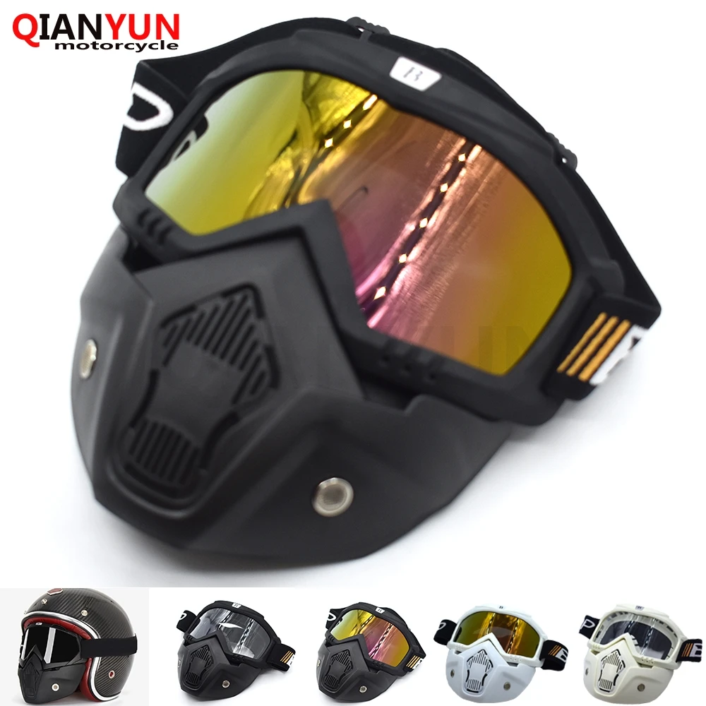 Universal Motorcycle Goggles Filter Mask Separable Mask Helmet For SUZUKI GSXR1300 SV1000S TL1000R GSX650F GSF650 GSX1250 F/SA
Universal Motorcycle Goggles Filter Mask Separable Mask Helmet For SUZUKI GSXR1300 SV1000S TL1000R GSX650F GSF650 GSX1250 F/SA