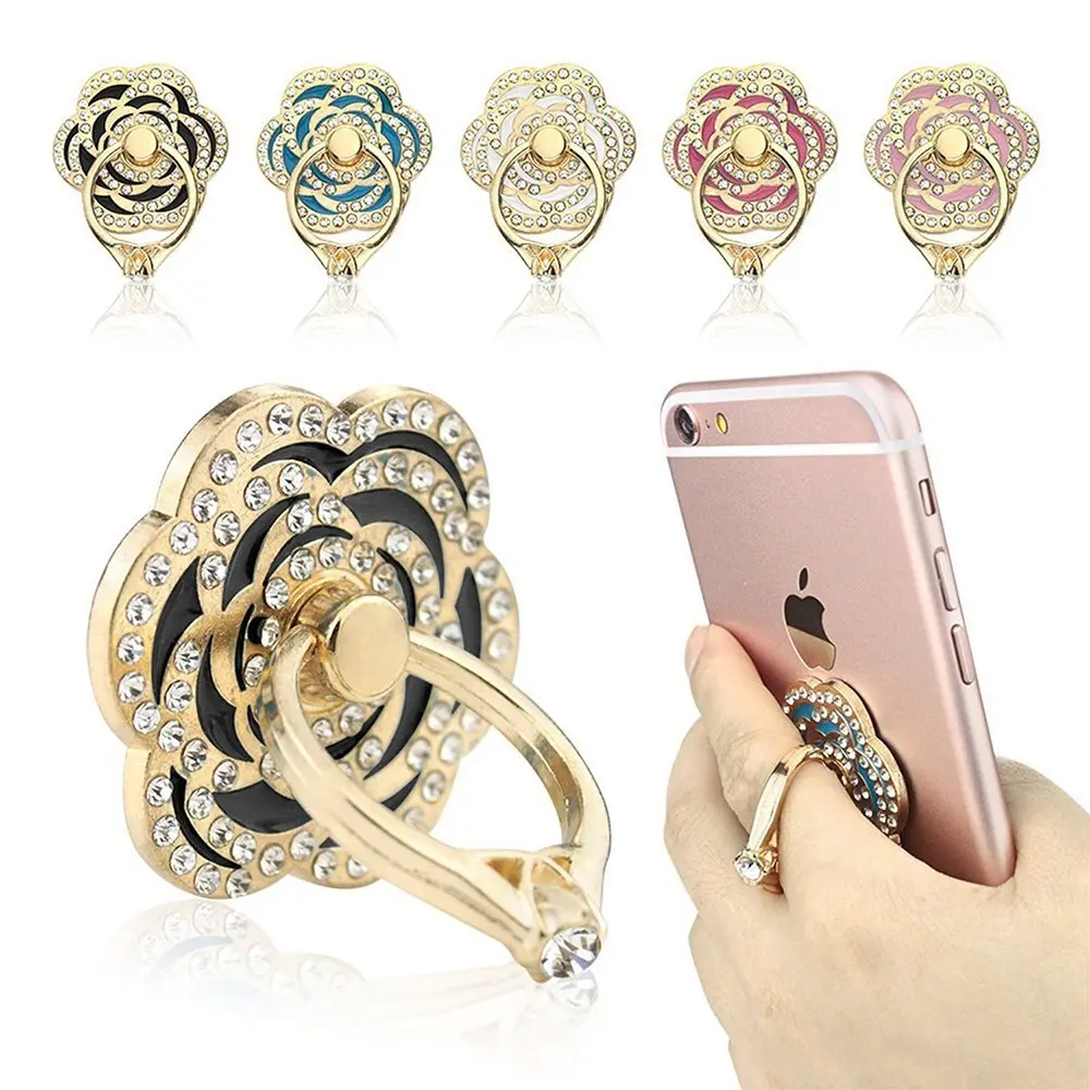Phone Ring, ECVILLA Luxury rose shape Universal Phone Stand,Multi-Angle Portable Stand,360 Rotation 3D Aluminium Alloy Ring Grip
Phone Ring, ECVILLA Luxury rose shape Universal Phone Stand,Multi-Angle Portable Stand,360 Rotation 3D Aluminium Alloy Ring Grip