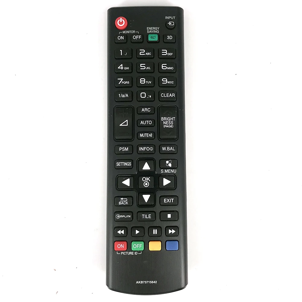 NEW Original Remote control for LG Various LED TV AKB73715642 FOR for 42WL30MS-D 47WL30MS-D 55WL30MS-D 60WL30MS-D IP338
NEW Original Remote control for LG Various LED TV AKB73715642 FOR for 42WL30MS-D 47WL30MS-D 55WL30MS-D 60WL30MS-D IP338