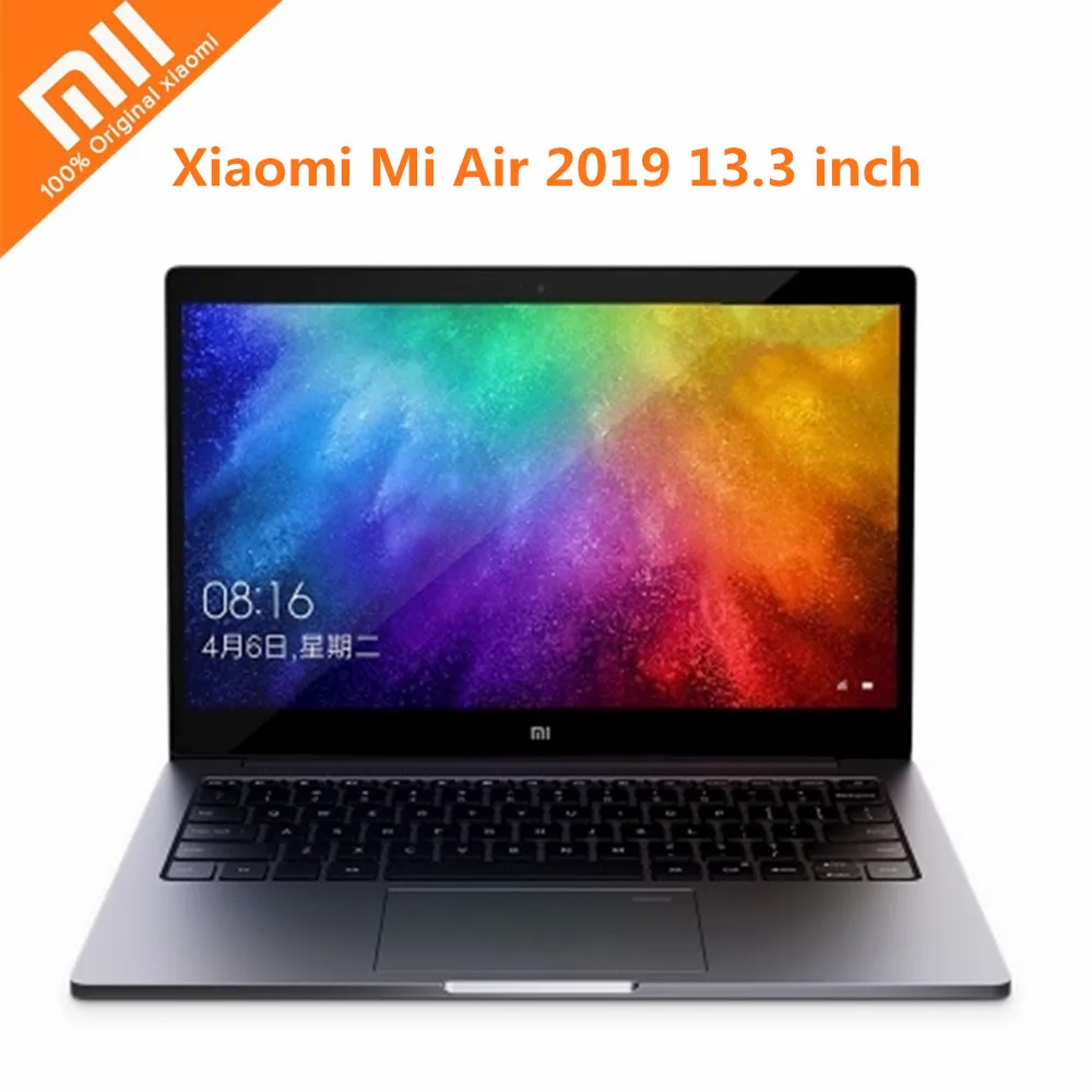 

Xiaomi Mi Air 2019 13.3 inch Laptop Windows 10 Intel Core i5-8250U/i7-8550U 1.6GHz 8GB RAM 256GB SSD Fingerprint Sensor