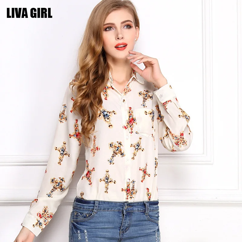 2019 fashion summer women large size ladies blouse collar lips printed render unlined upper garment chiffon long sleeve shirt
2019 fashion summer women large size ladies blouse collar lips printed render unlined upper garment chiffon long sleeve shirt
