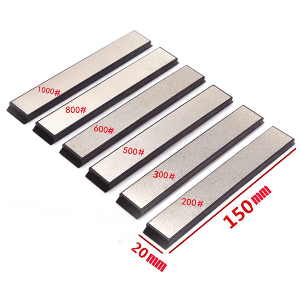 200 400 600 1000 3000 5000 Grit Diamond Knife Sharpening Angle Sharpener Stone Whetstone Professional Knife Sharpener Bar Tool
200 400 600 1000 3000 5000 Grit Diamond Knife Sharpening Angle Sharpener Stone Whetstone Professional Knife Sharpener Bar Tool