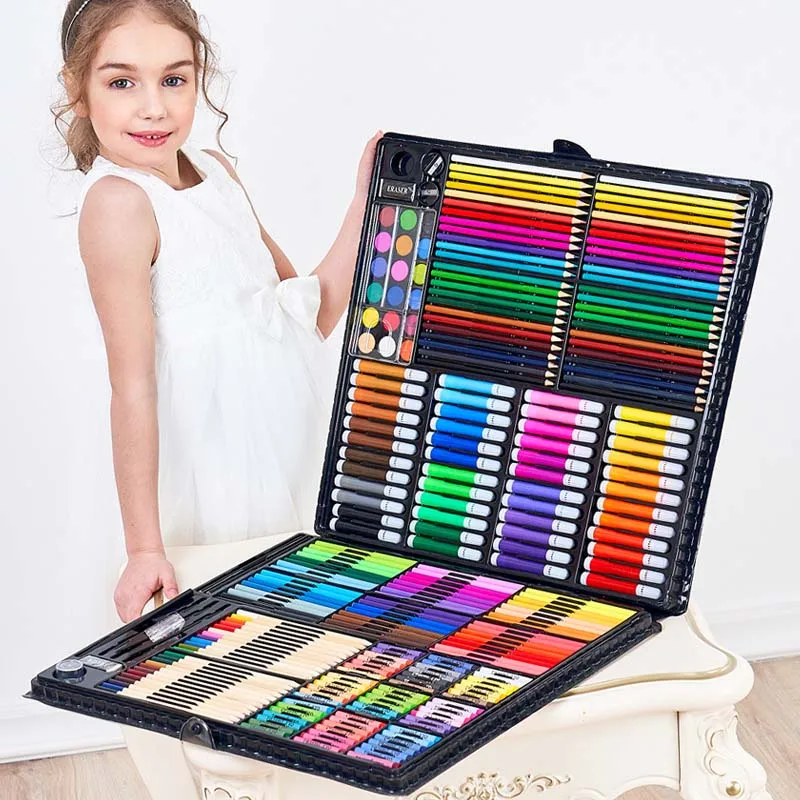 High Quality 288 Pieces Dual Pen Brush Drawing Set Art Mark Pen Painting Pencil Paint Marker for Writing Painting Art Sets
High Quality 288 Pieces Dual Pen Brush Drawing Set Art Mark Pen Painting Pencil Paint Marker for Writing Painting Art Sets