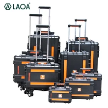 LAOA Strengthen Impacted Resistance and Water-Proof Portable Tool Box Instrument Trolley Fix Wheel Case LAOA Strengthen Impacted Resistance and Water-Proof Portable Tool Box Instrument Trolley Fix Wheel Case