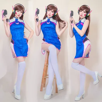 New Anime Clothing Hot Game OW D.VA Chinese dress dva Cheongsam Beautiful Dresses Cosplay Costome A
New Anime Clothing Hot Game OW D.VA Chinese dress dva Cheongsam Beautiful Dresses Cosplay Costome A