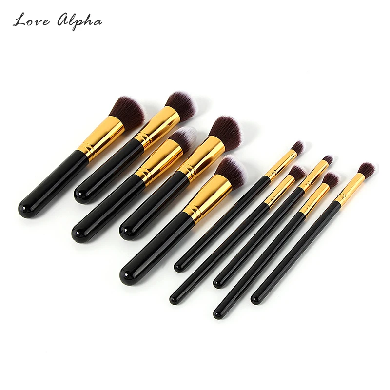 LOVE ALPHA Makeup Brushes Set 10 Pcs Powder Eyeshadow Contour Soft Eye Makeup Brush Professional Makeup Tools Kit Cosmetic
LOVE ALPHA Makeup Brushes Set 10 Pcs Powder Eyeshadow Contour Soft Eye Makeup Brush Professional Makeup Tools Kit Cosmetic