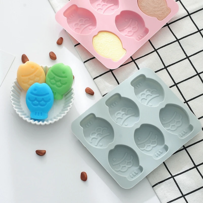 6 Grid Silicone Fish Cake Mold Ice Grid Pudding Chocolate Candy Biscuit Sugar DIY Baking Tool Cake Baking Mold Cake Decor
6 Grid Silicone Fish Cake Mold Ice Grid Pudding Chocolate Candy Biscuit Sugar DIY Baking Tool Cake Baking Mold Cake Decor