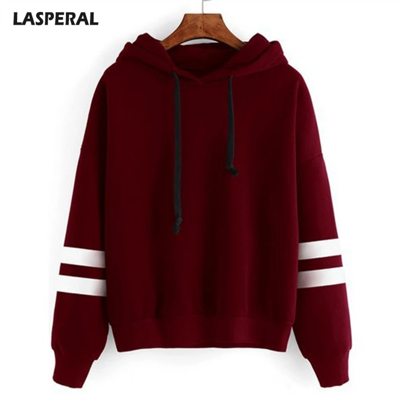 LASPERAL Women Hoodie Casual Long Sleeve Hooded 2018 Autumn Pullover Sweatshirts Hooded Female Jumper Women Tracksuits
LASPERAL Women Hoodie Casual Long Sleeve Hooded 2018 Autumn Pullover Sweatshirts Hooded Female Jumper Women Tracksuits