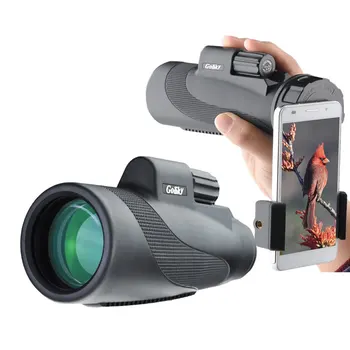 12X50 High Power Prism Monocular and Quick Smartphone Holder - Waterproof Fog- Proof Shockproof Scope -BAK4 Prism FMC for Bird
12X50 High Power Prism Monocular and Quick Smartphone Holder - Waterproof Fog- Proof Shockproof Scope -BAK4 Prism FMC for Bird