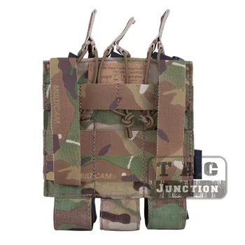 Emerson Airsoft Hunting Tactical Modular MOLLE Triple Open Top SMG Mag Pouch EmersonGear Magazine Carrier For MP5 / MP7 / KRISS
Emerson Airsoft Hunting Tactical Modular MOLLE Triple Open Top SMG Mag Pouch EmersonGear Magazine Carrier For MP5 / MP7 / KRISS