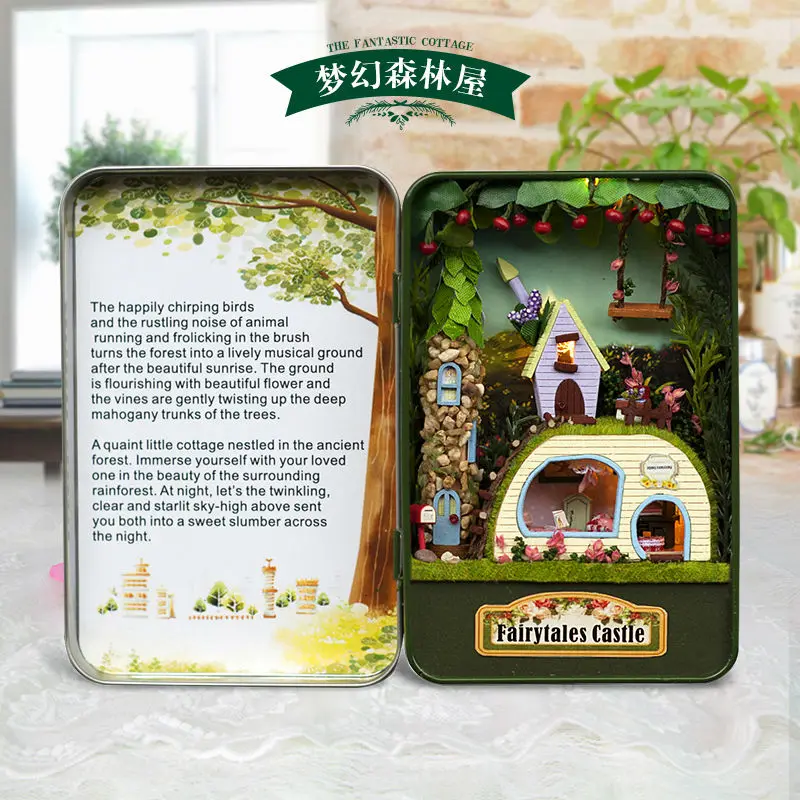 Doll House Diy miniaturas 3D Wooden Puzzle miniature Dollhouse Furniture Birthday Gifts Toys Dolls House Box Theatre Trilogy
Doll House Diy miniaturas 3D Wooden Puzzle miniature Dollhouse Furniture Birthday Gifts Toys Dolls House Box Theatre Trilogy
