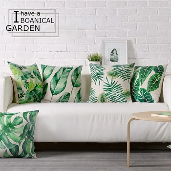 Simple style Watercolor green plants pattern Cushion cover for Pillow/cushion Cotton and linen materials without pillow inner
Simple style Watercolor green plants pattern Cushion cover for Pillow/cushion Cotton and linen materials without pillow inner