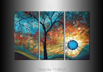 Handmade Modern Tree Sun Moon Oil Painting On Canvas Landscape Home Wall Picture For Living Room 3 Piece Art Sets Frameless Sale
Handmade Modern Tree Sun Moon Oil Painting On Canvas Landscape Home Wall Picture For Living Room 3 Piece Art Sets Frameless Sale