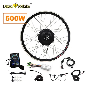 36V500W 48V500W Powerful Electric Bike Conversion Kit E-bike 20" 24" 26" 27.5" 700C Hub Motor Without Battery LED LCD display
36V500W 48V500W Powerful Electric Bike Conversion Kit E-bike 20" 24" 26" 27.5" 700C Hub Motor Without Battery LED LCD display