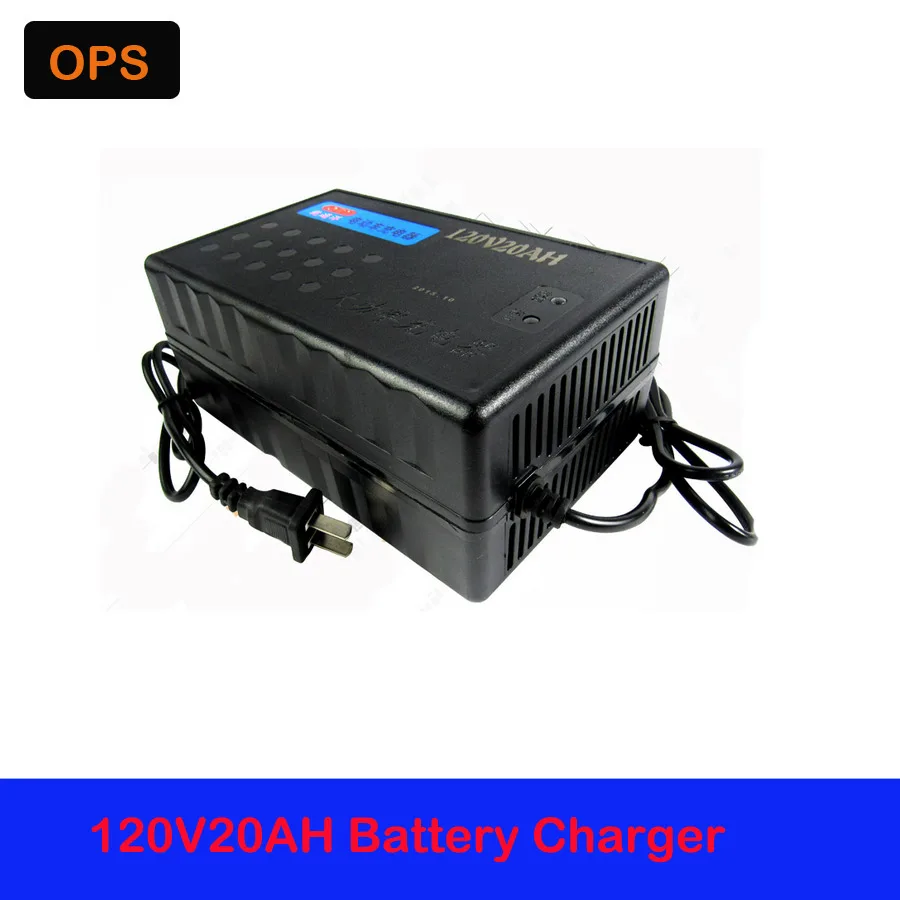 OPS Lead Acid Battery Charger 120V 20AH 12AH-14AH For Electric Bike Bicyle Scooters DC100-240V Output 147V 2.5-3A Volt
OPS Lead Acid Battery Charger 120V 20AH 12AH-14AH For Electric Bike Bicyle Scooters DC100-240V Output 147V 2.5-3A Volt
