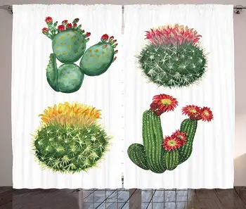 Cactus Curtains Watercolor Artwork Inspired by Tropical Nature Mexican Desert Flowers Composition Living Room Bedroom Window
Cactus Curtains Watercolor Artwork Inspired by Tropical Nature Mexican Desert Flowers Composition Living Room Bedroom Window