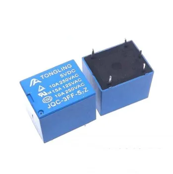 10pcs 5v relay / 5 pin conversion type 10A 250VAC JQC-3FF T73 instead of SRD-5VDC-SL-C
10pcs 5v relay / 5 pin conversion type 10A 250VAC JQC-3FF T73 instead of SRD-5VDC-SL-C