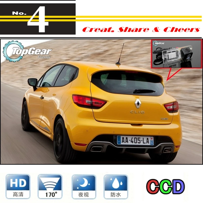 Car Camera For Renault Clio III / IV 3 4 / Lutecia High Quality Rear View Back Up Camera PAL / NTSC Use | CCD + RCA
Car Camera For Renault Clio III / IV 3 4 / Lutecia High Quality Rear View Back Up Camera PAL / NTSC Use | CCD + RCA
