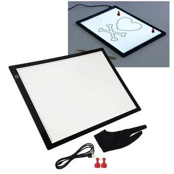 New Magnetic A3 LED Light Box Painting Stencil Board USB Copy Pads for Animation Tattoo Copy Table LED Board Tool
New Magnetic A3 LED Light Box Painting Stencil Board USB Copy Pads for Animation Tattoo Copy Table LED Board Tool